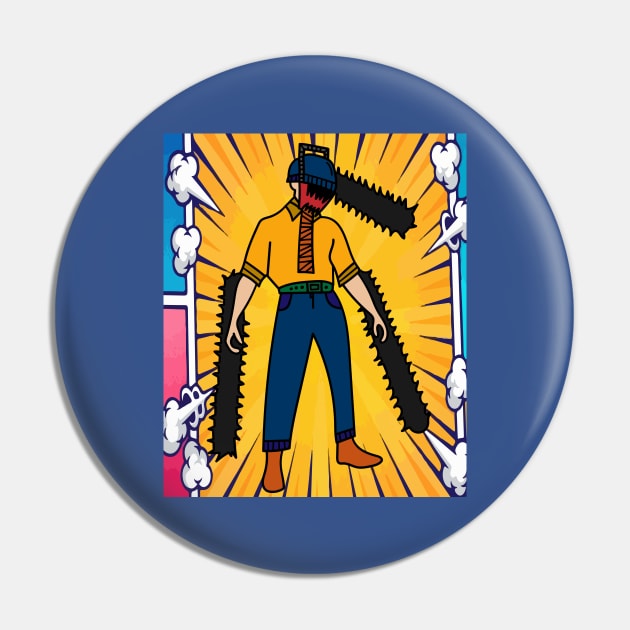 Chainsaw Lumberjack Chainsaw Pin by flofin
