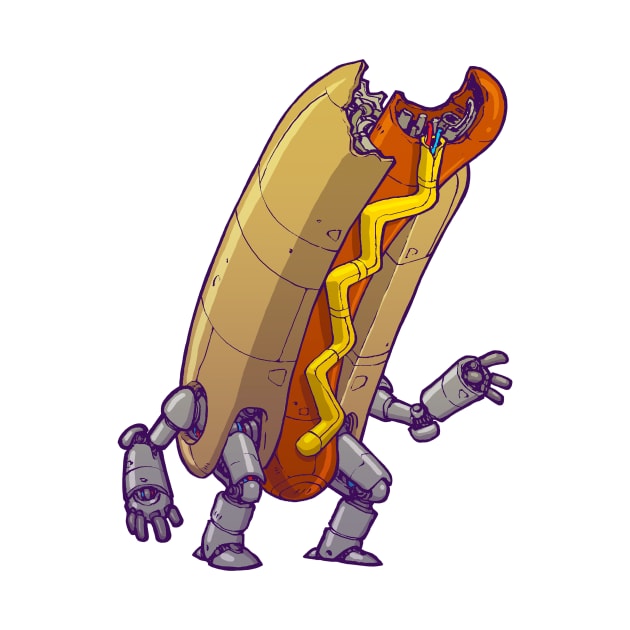 Hotdogbot by jakeparker