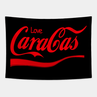 Love Caracas Tapestry