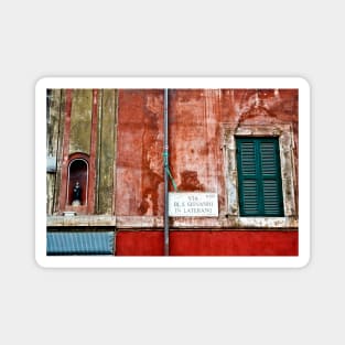 The Eternal City Sound of Rome Magnet