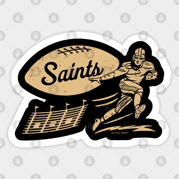 vintage new orleans saints