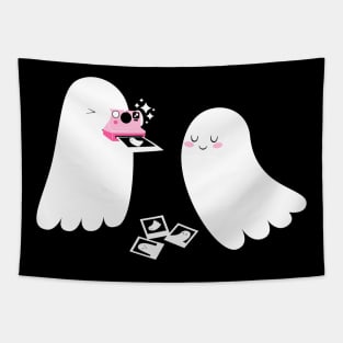 Ghost and Polaroid Tapestry