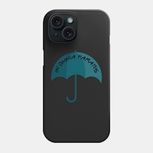 In Omnia Paratus II - Umbrella - Black - Gilmore Phone Case