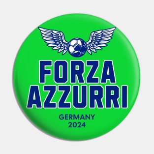 Forza Azzurri - Germany 2024 Euro Pin