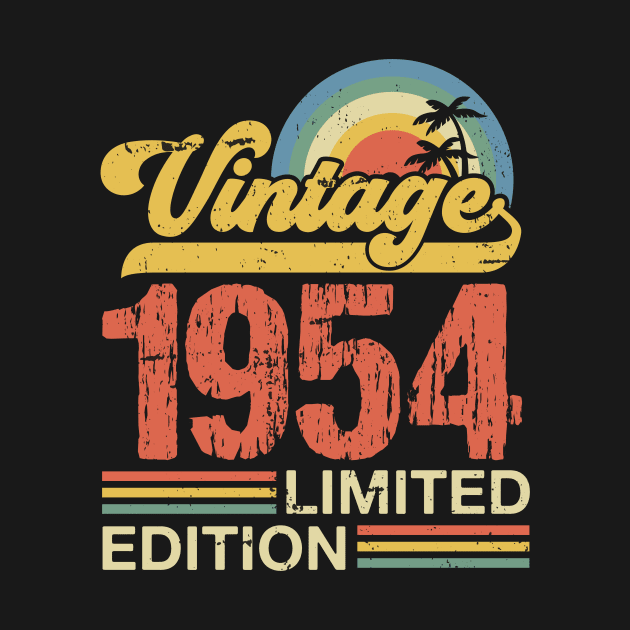 Retro vintage 1954 limited edition by Crafty Pirate 