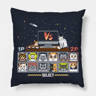 Internet Cat Fight Pillow