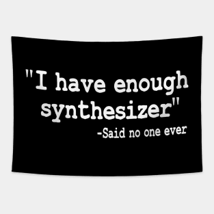 Funny I Have Enough Synthesizer Modular Analog Tapestry