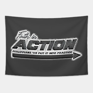 Faith in ACTION Tapestry