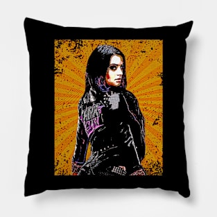 Paige // Retro Comics Style Pillow