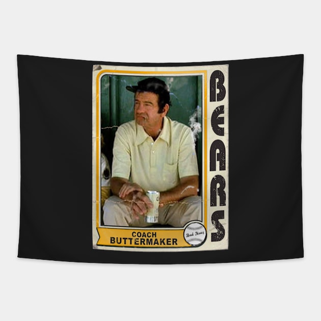 Coach Buttermaker Vintage Bad News Bears Baseball Card Kids T-Shirt for  Sale by acquiesce13