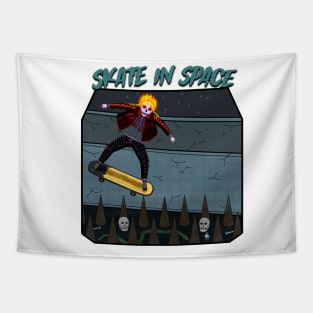 SKATE IN SPACE Tapestry