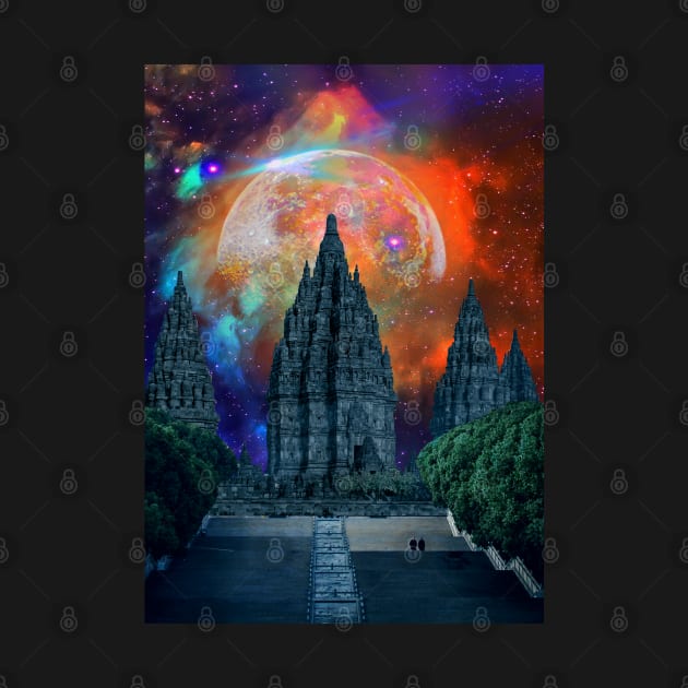 Temple Space Outer Galaxy by JeffDesign