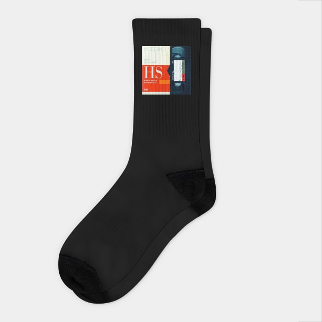 TDK VHS Socks by TEENIE DESIGN