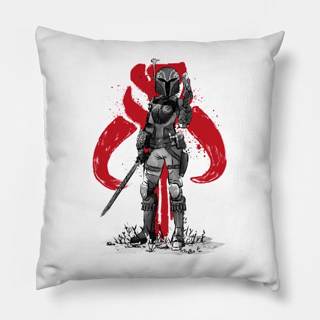 Sabine Wren sumi e Pillow by DrMonekers