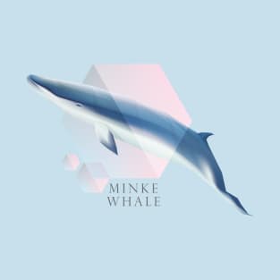 Minke Whale - Beautifully Styled Oceanic Mammal T-Shirt