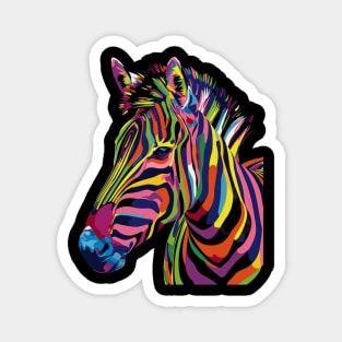 Zebra Safari Tips Magnet