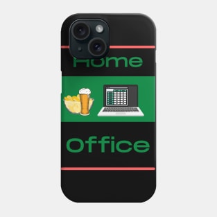 home office - working from home Phone Case