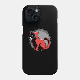 Cool Cat in The Dark Phone Case