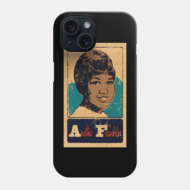 SOUL CARD ARETHA FRANKLIN Phone Case by MakLampir Grandong