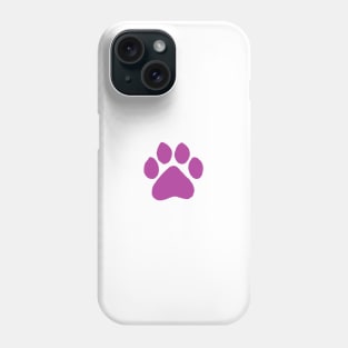 Pink paw Phone Case