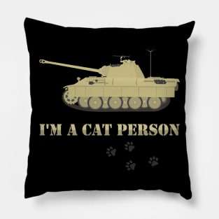 I'm A Cat Person Pz-V Panther Pillow