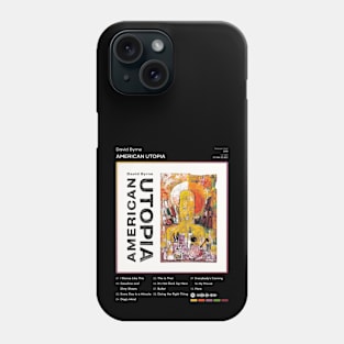 David Byrne - American Utopia Tracklist Album Phone Case