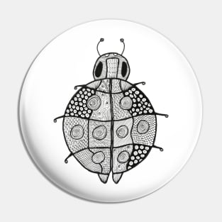 Ladybird Bug graphic Pin