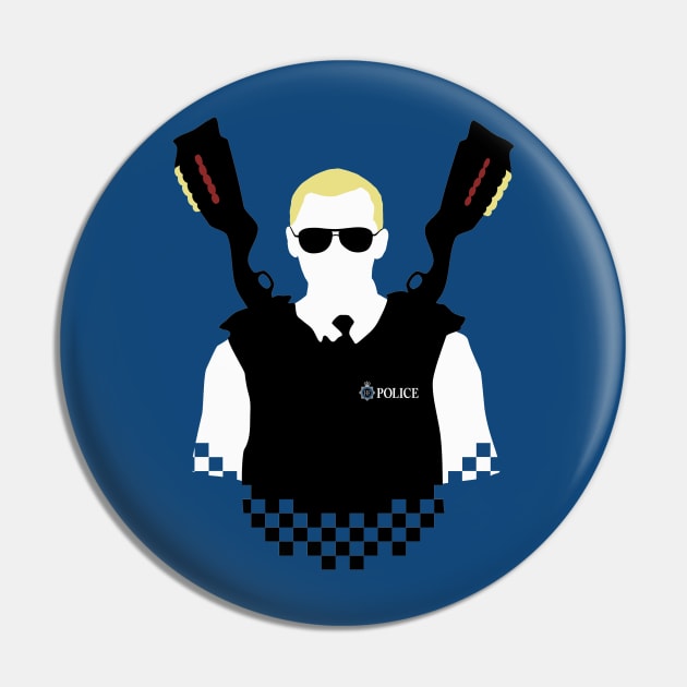 Here Come The Fuzz Pin by Byway Design