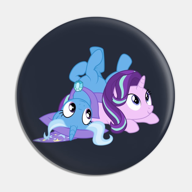 Trixie and Starlight Glimmer Pin by CloudyGlow