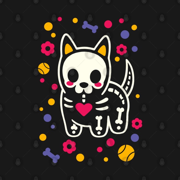 dog skeleton by NemiMakeit