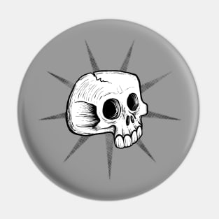 Punk Skull Pin