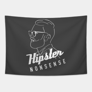 Hipster Nonsense (Hipster Dude) Tapestry