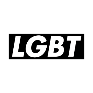 LGBT black box logo T-Shirt