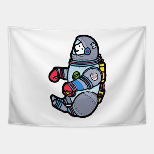 Astro Bunny the space astronaut rabbit Tapestry