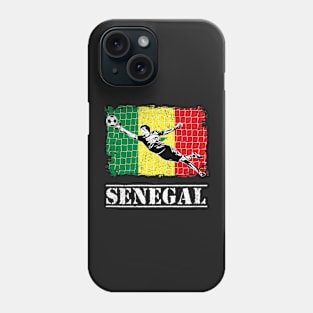 Senegal Soccer Supporter Goalkeeper Shirt Phone Case