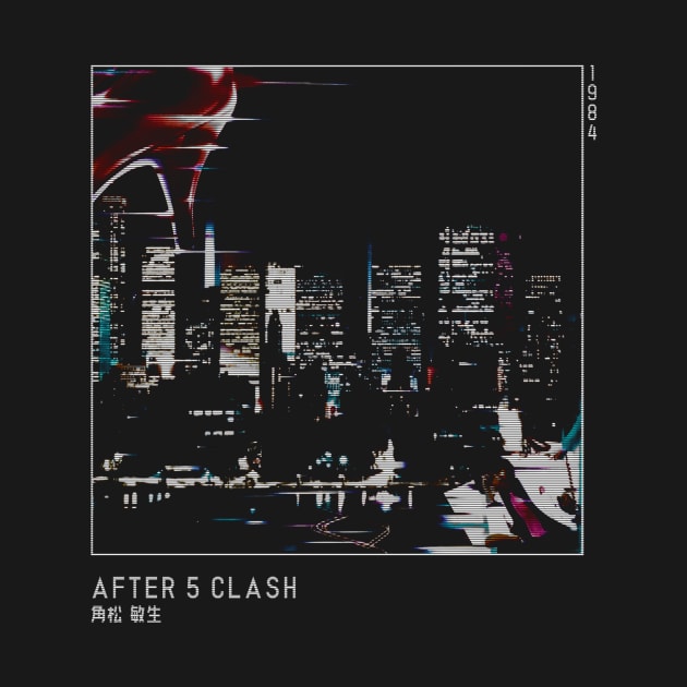 After 5 Clash - Toshiki Kadomatsu (角松 敏生) Album Cover by ArcaNexus