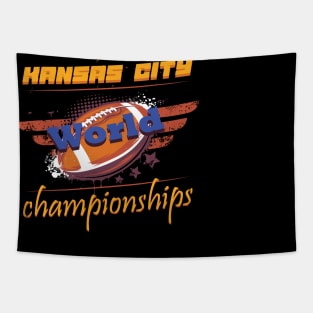 kansas city world championships t-shirt Tapestry