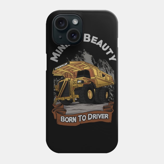 Born To Driver Phone Case by damnoverload