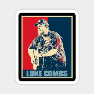 Luke Combs Concert Hope Poster Art Magnet