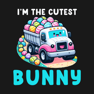 I'm The Cutest Bunny I Easter Bunny Egg Hunting T-Shirt