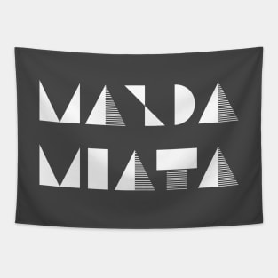 Mazda Miata Art Deco Tapestry