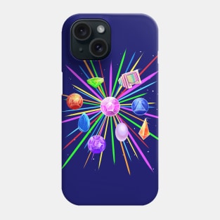 Rainbow Gems Phone Case