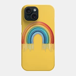 Eternal Crocheted Rainbow! Phone Case