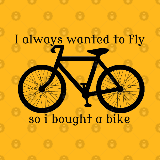 I always Wanted To Fly, So I bought a bike by wanungara