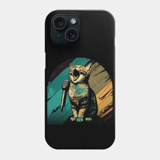 Singer Cat Phone Case