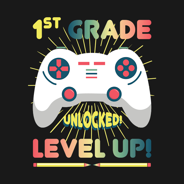 1st grade school  enrollment gaming console gift by Crazy Shirts