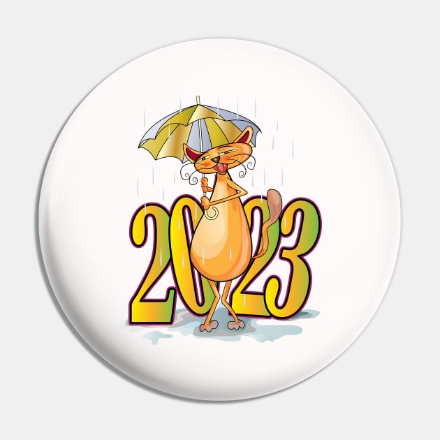Happy New Year Cats 2023 Pin by ArticArtac