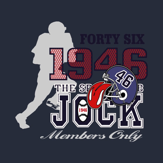 1946 Jock , Super bowl by TulipDesigns