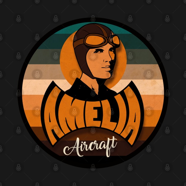 Amelia Aircraft by CTShirts