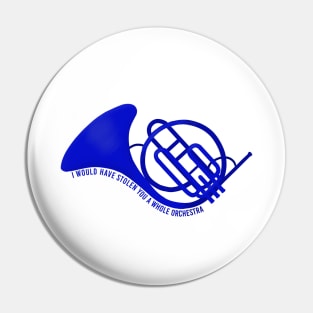 Blue French Horn - HIMYM Pin